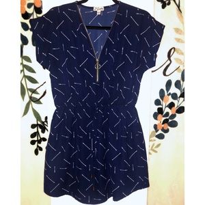 Blue Arrows Dress